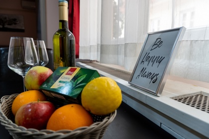 Apartman 1 – dobrodošlica s voćem
